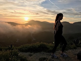 Jessi J. — silhouette at sunset